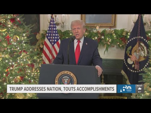 President Trump addresses nation on economy, immigration as healthcare subsidies set to expire