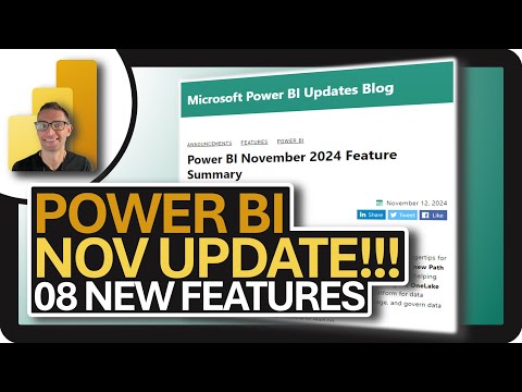Power BI NOVEMBER 2024 Update: 8 NEW Features!!!
