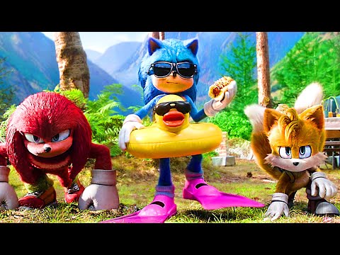 Sonic 3 Funny Scenes Compilation π 4K