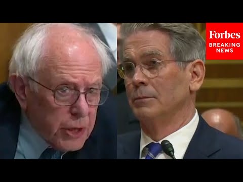 Scott Bessent Brings Up George Soros When Bernie Sanders Asks Him If U.S. Is Becoming An 'Oligarchy'