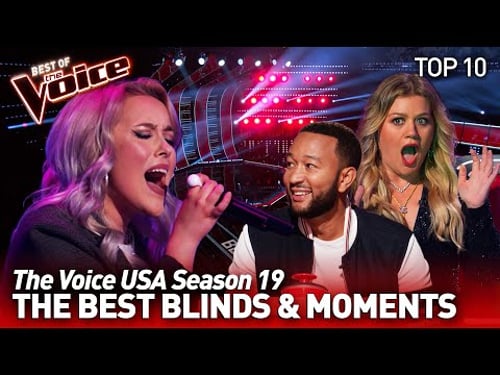 The Voice USA: The best Blind Auditions & Moments of season 19 | Top 10