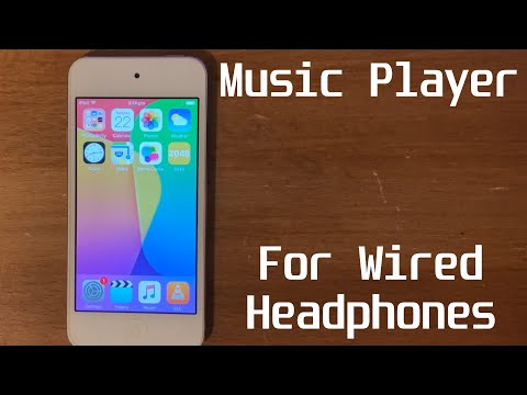 My iPod Touch 5 For Wired Headphone Music.