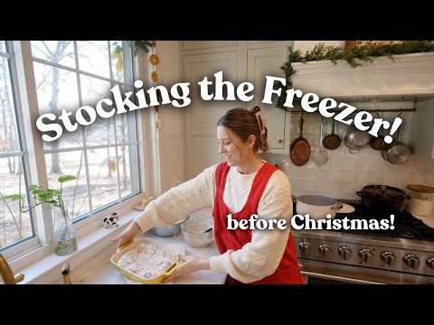 8 Easy Recipes to Stock Your Freezer Before Christmas! Cinnamon Rolls, Meatloaf, Muffins | Quince