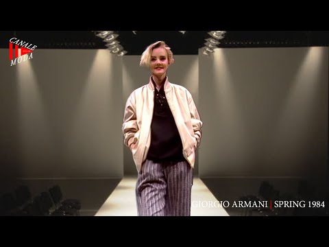 GIORGIO ARMANI Spring 1984 Milan