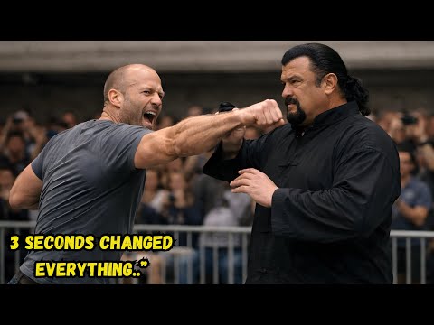 JASON STATHAM LAUGHED AT STEVEN SEAGAL’S AIKIDO… 3 SECONDS LATER THE ARENA WENT SILENT...