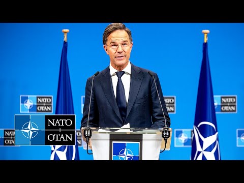 NATO Secretary General Mark Rutte's first press conference, 01 OCT 2024