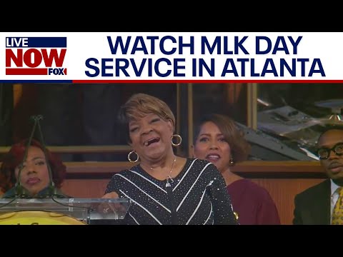 WATCH MLK Day church service in Atlanta, Georgia