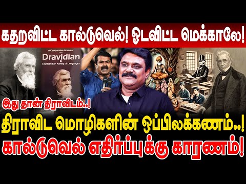 கதறவிட்ட கால்டுவெல்! ஓடவிட்ட மெக்காலே! இது தான் திராவிடம்..!Krishnavel interview robert caldwell