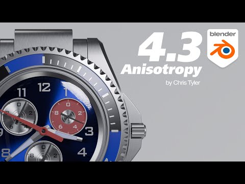 Anisotropy in Blender 4.3