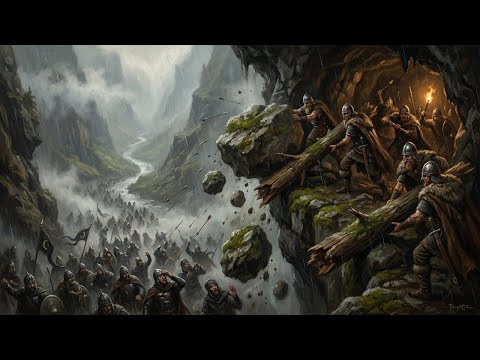 How 300 Spaniards CRUSHED 100,000 Umayyads in a Cave (Battle of Covadonga)