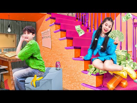 الأخت الغنية مقابل الأخ الفقير! لقد وجدت ابني المفقود