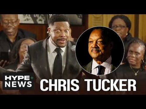Chris Tucker Cracks Jokes At 'Jesse Jackson Funeral’, Impersonates Jesse & Bill Clinton - HP News