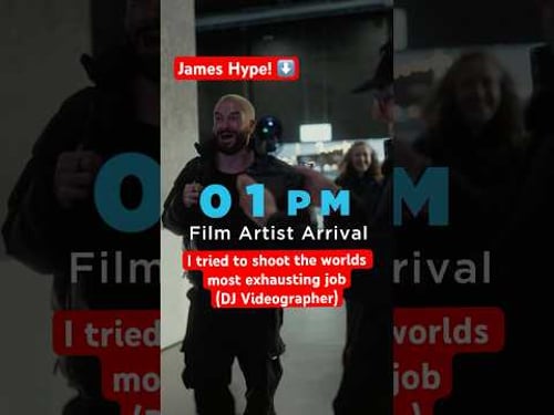 Attempting to shoot for 24hrs with @JamesHype ๐ฅ