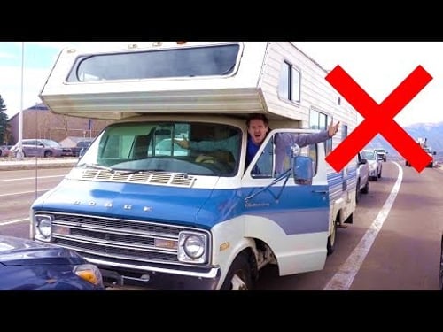 OUR RV ALREADY BROKE DOWN!