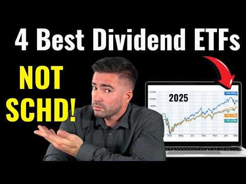 4 Best Dividend ETFs (NOT named SCHD): Live off dividends FOREVER