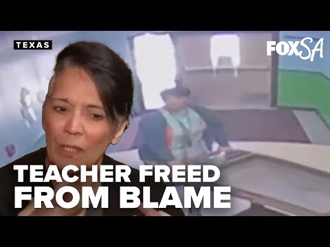 Exclusive video clears teacher wrongly accused of propping door in Uvalde school shooting