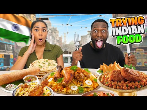 TRYING INDIAN FOOD FOR THE FIRST TIME **HONEST REVIEW**