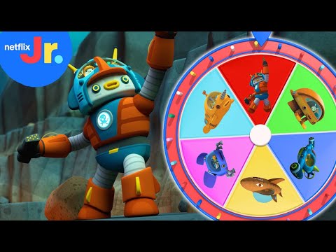 Octonauts: Above & Beyond Mystery Wheel of Gups | Netflix Jr