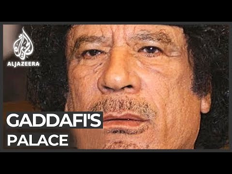 Inside Gaddafi's bunker