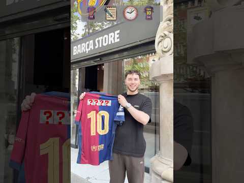 Can I Get A Banned Name Printed In The Barcelona Store? 🚫