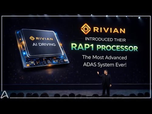 Rivian Unveils RAP1 Processor Aimed Straight at Tesla’s Next FSD Computer!