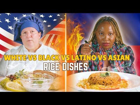 White vs Black vs Latino vs Asian: We Try Each Other's Rice Dishes ⎹ Taste Wars