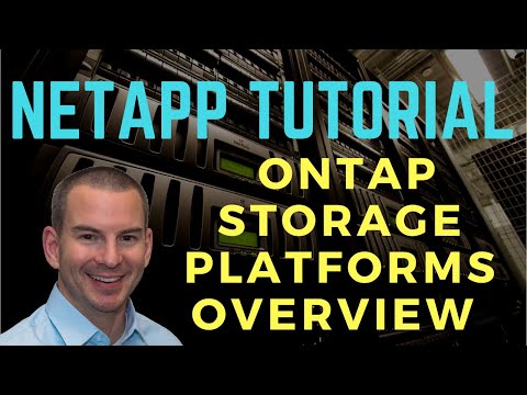 NetApp ONTAP Storage Platforms Overview - FAS, AFF, ONTAP Select, and Cloud Volumes ONTAP
