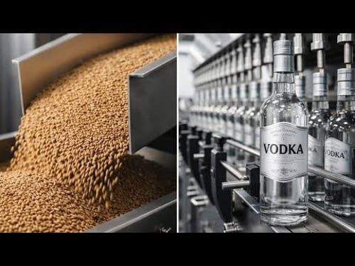 Inside the Vodka Factory 🍸 How the World’s Purest Alcohol Is Made