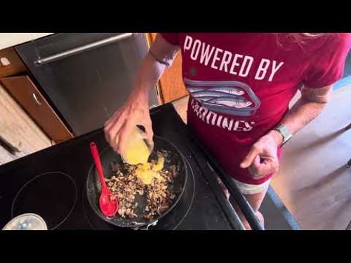 A different way to make simple sardines