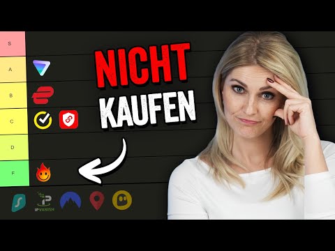 Beste VPN-Liste 2025 | Kaufe KEIN VPN, bevor du dies gesehen hast!