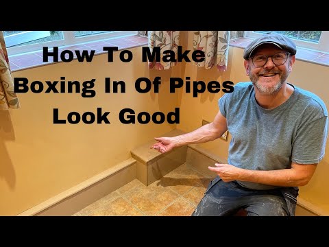 How to Make Boxing In Of Pipes Look Better.
