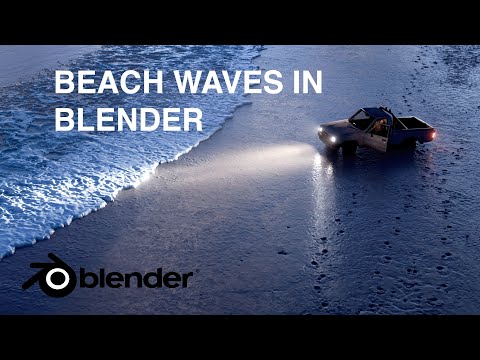 Blender Beach Waves Tutorial