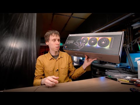 Testing water-cooled cooling systems. Difference between 360mm and 420mm...