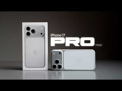 iPhone 17 Pro Max - Unboxing & First Impressions
