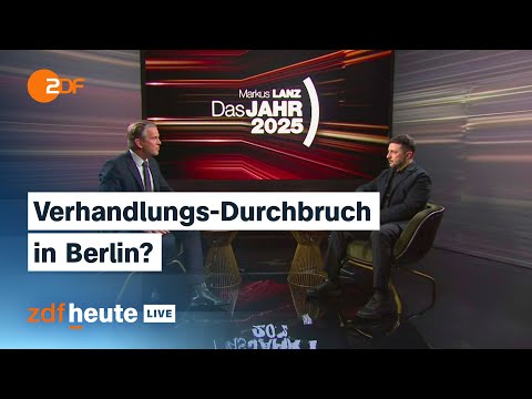 Selenskyj exklusiv bei Markus Lanz und Pressekonferenz mit Bundeskanzler Merz | ZDFheute live