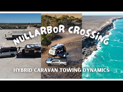 Nullarbor Crossing | Jawa Hybrid Caravan Towing Dynamics | EPIC Bunda Cliffs Footage