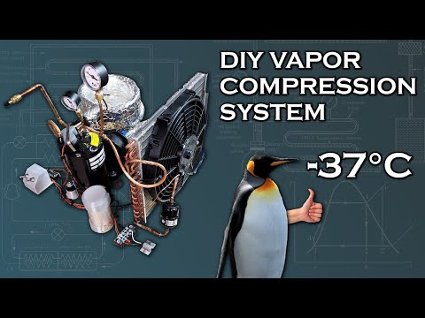 DIY Vapor Compression Refrigeration System
