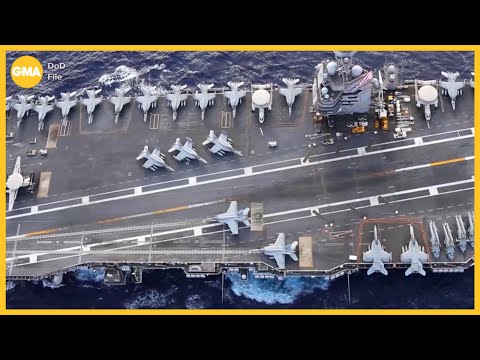 US sends aircraft carrier to South American waters