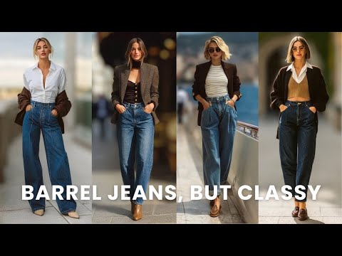 👖✨ How to Wear Barrel Jeans Trends to Look Expensive in 2026