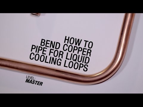 GeForce Garage: Cross Desk Series, Video 3 – How to Bend Copper Pipe For Liquid Cooling Loops