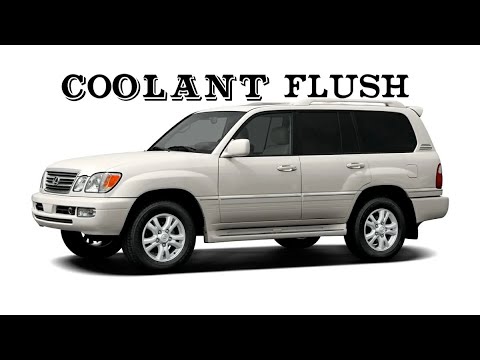 Toyota Land Cruiser 100 | Lexus LX470 | Lexus GX470 | 2UZFE - Complete Coolant Antifreeze Flush