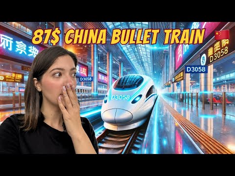 I Tried China’s CRAZY FAST TRAIN from Chongqing to Shanghai 🇨🇳