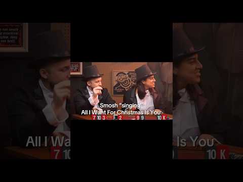 Mariah Carey but a bunch of Smosh cast members are shouting over her