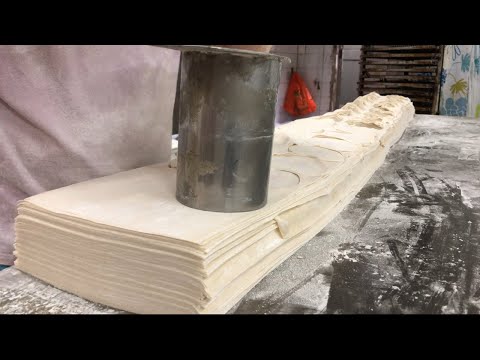 香港美食 :餃子皮 製作 ( 水餃皮 做法) 足本實錄 Hong Kong Food:Making Dumpling Wrappers 홍콩 음식 : 만두포장지 만들기
