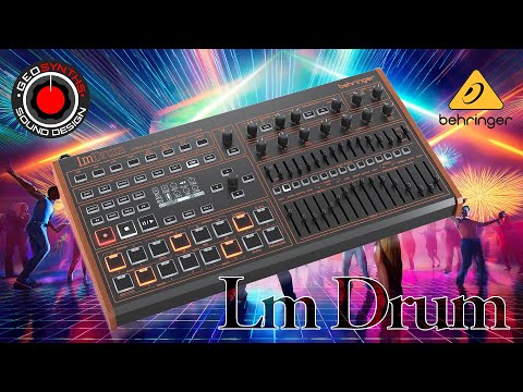 Behringer LM Drum - My First Steps!