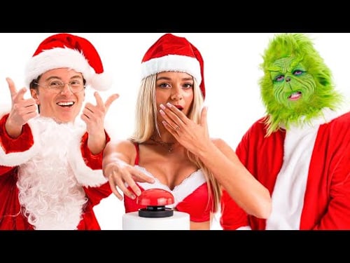 Blind Dating Comedian vs Grinch