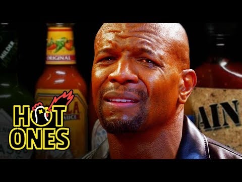 Terry Crews Hallucinates While Eating Spicy Wings | Hot Ones