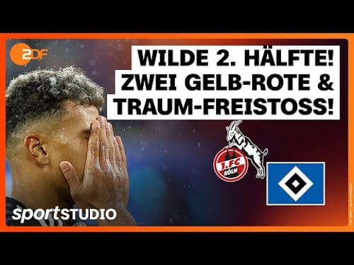 1. FC Köln – Hamburger SV | Bundesliga, 9. Spieltag 2025/26 | sportstudio