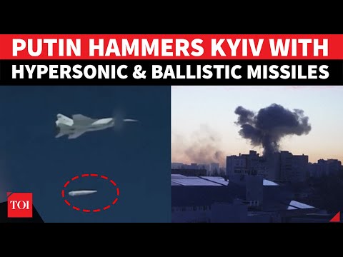 Russia Launches Massive Hypersonic Missile Attack On Kyiv Hours Before Trump-Zelensky Meet