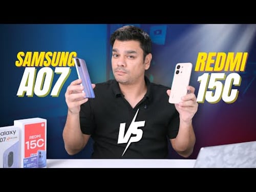 Samsung Galaxy A07 vs Redmi 15C | Budget King KAUN! | Detailed Comparison